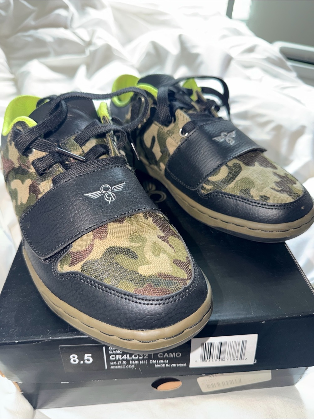 Creative Recreation Cesario Lo Camo, style CR4LO32, men’s size 8.5
